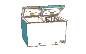 Deep freezer image